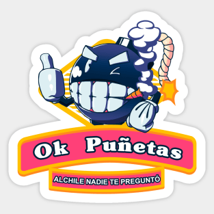 Ok, Puñetas Sticker